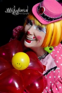 Pic-Korki Mommy Clown of Hearts